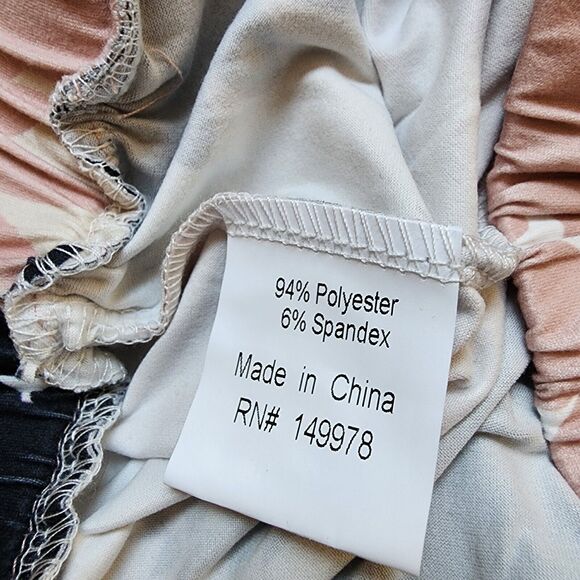 Arianna By Howards Floral Pajama Set Leisure Suit Comfy Size S/M Loungewear - Picture 14 of 15